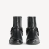 Women’s memphis bootie with harness in black Women’s memphis bootie with harness in black