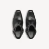Women’s memphis bootie with harness in black Women’s memphis bootie with harness in black
