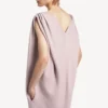 Women’s midi sack dress in dusty pink Women’s midi sack dress in dusty pink