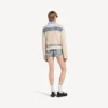 Women’s mini shorts in bleach light bleu Women’s mini shorts in bleach light bleu