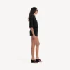 Women’s mini tailored skort in black Women’s mini tailored skort in black