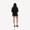 Women’s mini tailored skort in black Women’s mini tailored skort in black