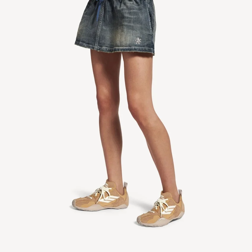 Women’s monday ultra sneaker in beige/white Women’s monday ultra sneaker in beige/white