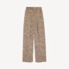 Women’s monogram pyjama pants in beige/black