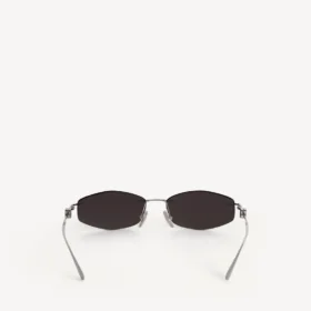 Women’s nano d-frame sunglasses in silver