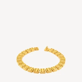 Women’s nano link necklace in gold Women’s nano link necklace in gold