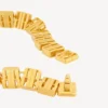 Women’s nano link necklace in gold