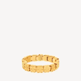 Women’s nano mini link bracelet in shiny gold Women’s nano mini link bracelet in shiny gold