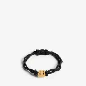 Women’s nano ribbon bb bracelet in black/shiny gold Women’s nano ribbon bb bracelet in black/shiny gold
