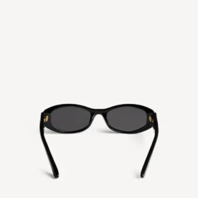 Women’s nova oval sunglasses in black