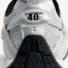 Women’s radar gradient lines sneaker in white/grey/silver/black/blue Women’s radar gradient lines sneaker in white/grey/silver/black/blue