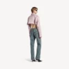 Women’s regular fit jeans in dirty vintage blue