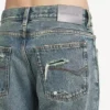 Women’s regular fit jeans in dirty vintage blue
