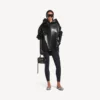 Women’s relaxed hoodie in black Women’s relaxed hoodie in black
