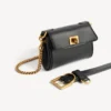 Women’s rodeo belt with pouch in black