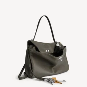 Women’s rodeo handbag large with charms in kaki