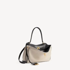 Women’s rodeo handbag small in beige/black