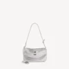 Women’s rodeo sling pochette with rhinestones in smoke grey