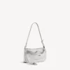 Women’s rodeo sling pochette with rhinestones in smoke grey