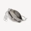 Women’s rodeo sling pochette with rhinestones in smoke grey