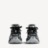 Men’s runner sneaker in black/silver Men’s runner sneaker in black/silver