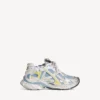 Women’s runner sneaker in blue/yellow/white