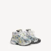 Women’s runner sneaker in blue/yellow/white