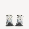 Women’s runner sneaker in blue/yellow/white