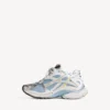 Women’s runner sneaker in blue/yellow/white