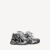 Men’s runner sneaker in grey/white/black Men’s runner sneaker in grey/white/black