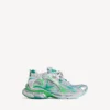 Men’s runner sneaker in grey/green/blue Men’s runner sneaker in grey/green/blue