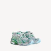 Men’s runner sneaker in grey/green/blue Men’s runner sneaker in grey/green/blue