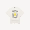 Women’s salon de couture shaped t-shirt in cream Women’s salon de couture shaped t-shirt in cream