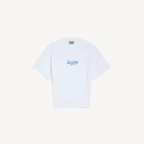 Women’s sketchy short sleeve top in white