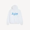 Women’s sketchy zip-up hoodie in white Women’s sketchy zip-up hoodie in white