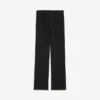 Women’s slim tailored pants in black