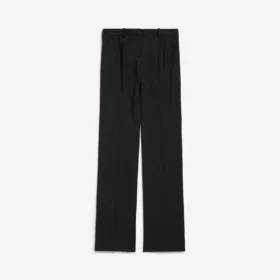 Women’s slim tailored pants in black