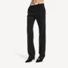 Women’s slim tailored pants in black
