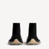 Men’s speed 2.0 full clear sole recycled knit sneaker in black/beige