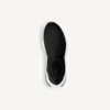 Women’s speed 2.0 recycled knit sneaker with bicolor sole in black/white Women’s speed 2.0 recycled knit sneaker with bicolor sole in black/white