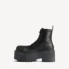 Women’s strike platform bootie in black Women’s strike platform bootie in black