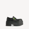 Women’s strike platform derby with charms in black/multicolor Women’s strike platform derby with charms in black/multicolor