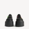 Women’s strike platform derby with charms in black/multicolor Women’s strike platform derby with charms in black/multicolor