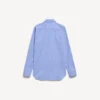 Women’s striped poplin shirt in blue/navy Women’s striped poplin shirt in blue/navy
