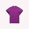 Women’s structured t-shirt in violet Women’s structured t-shirt in violet