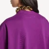 Women’s structured t-shirt in violet Women’s structured t-shirt in violet