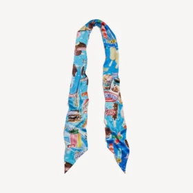 Women’s sweet treat scarf in blue