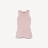 Women’s tank top in dusty pink