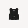 Women’s techwear bra tank top in black Women’s techwear bra tank top in black