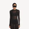 Women’s techwear bra tank top in black Women’s techwear bra tank top in black